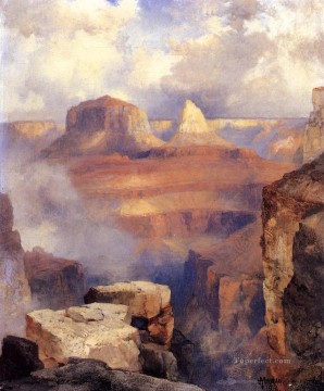 Grand Canyon2 landscape Thomas Moran mountains Oil Paintings